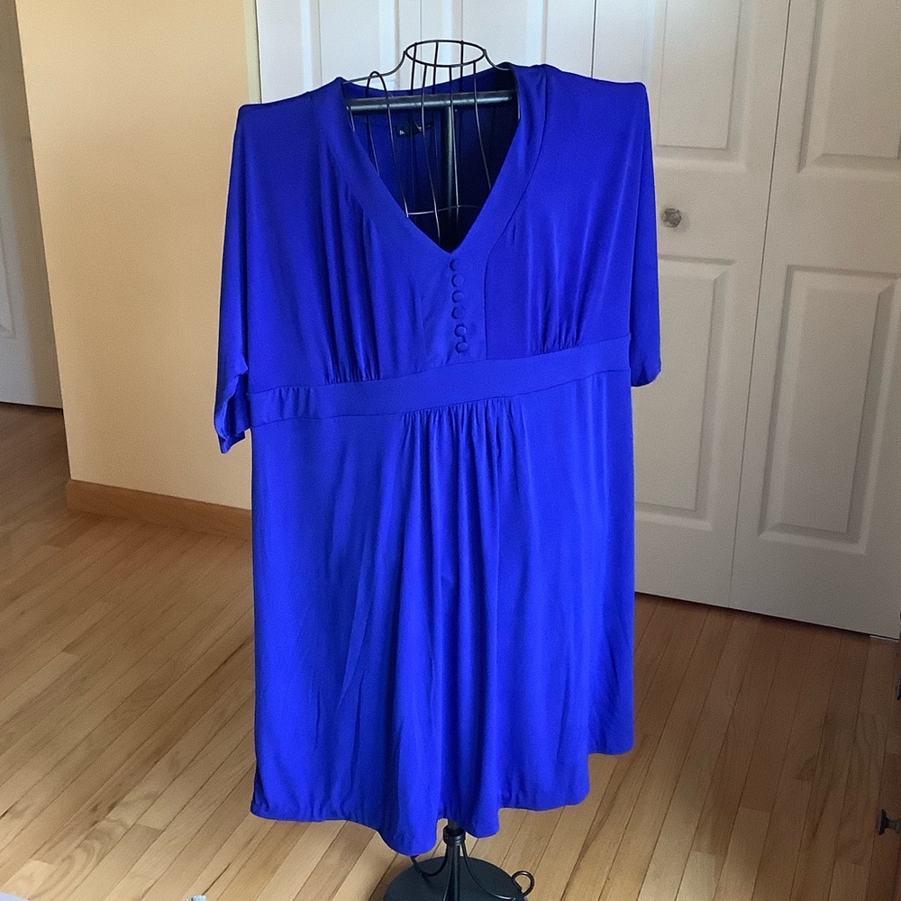 Fashion Bug Royal Blue Midi Dress